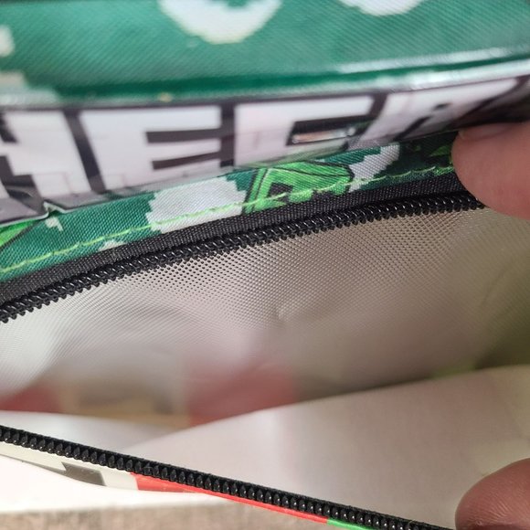 Minecraft Lunch Box Creeper TNT Boys 3 Compartment 10" Plastic Black Insulated - Picture 7 of 13